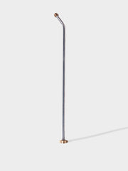 LANZA ALUMINIO CURVA T. ROYAL X 50 CMS -  MARIPOSA EN BRONCE