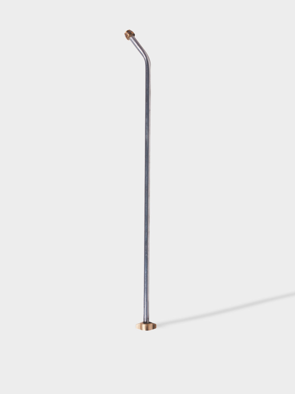 LANZA ALUMINIO CURVA T. ROYAL X 50 CMS -  MARIPOSA EN BRONCE