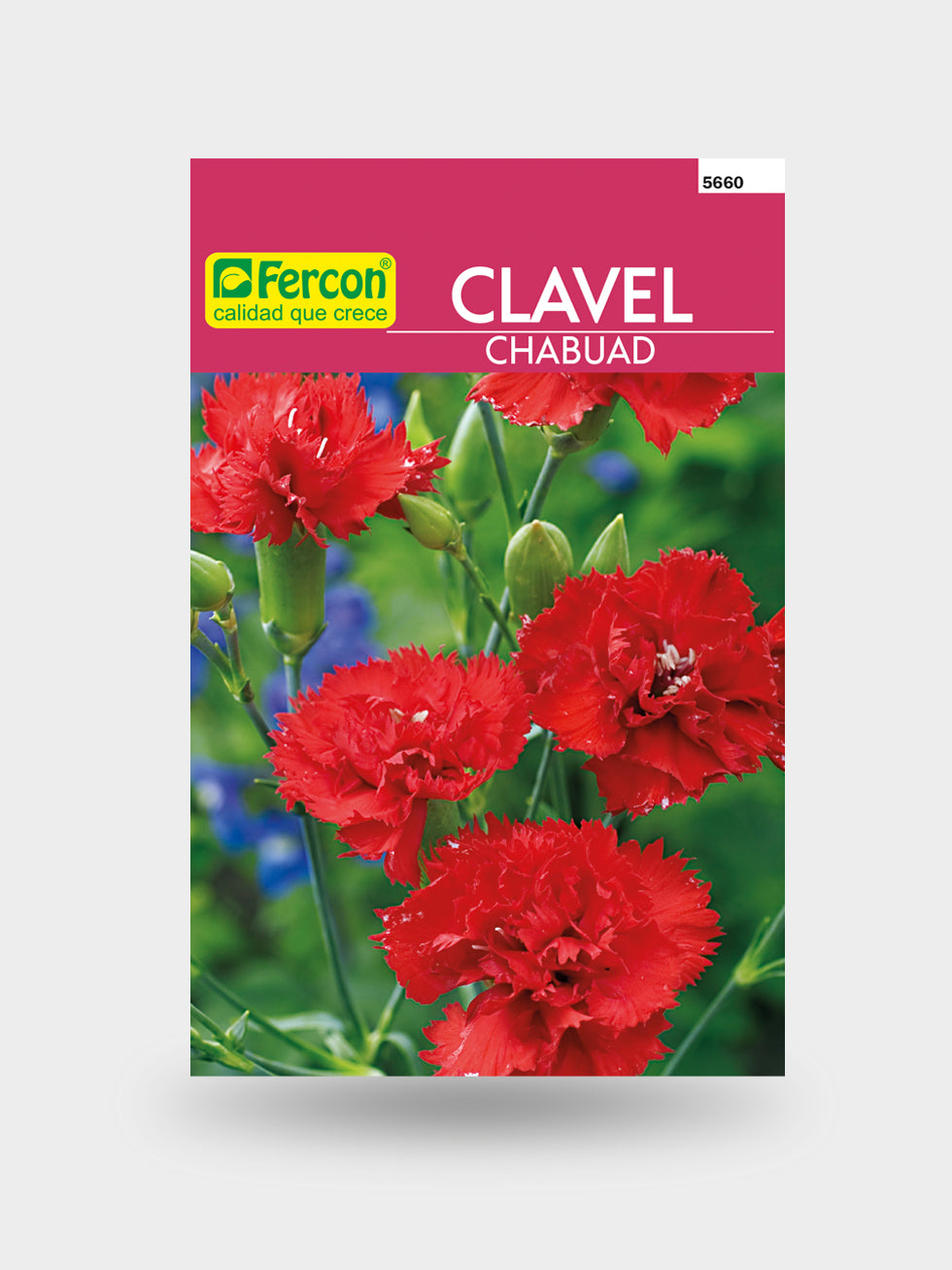 CLAVEL CHABAUD GIGANTE ROJO 5660