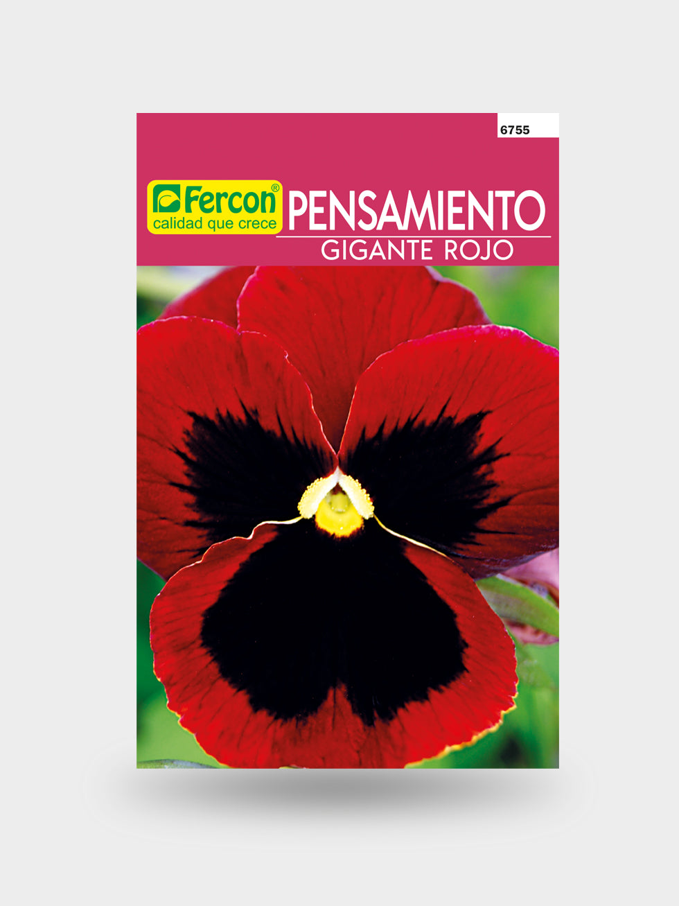 PENSAMIENTO GIGANTE ROJO 6755