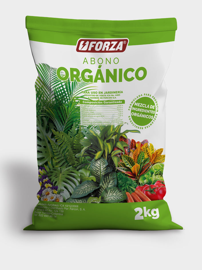 FORZA ALIMENTO ORGANICO X 2KG