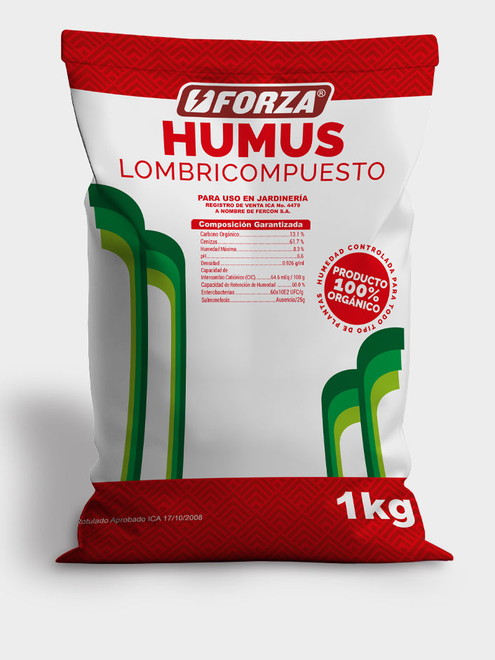 HUMUS LOMBRICOMPUESTO X 1 KG