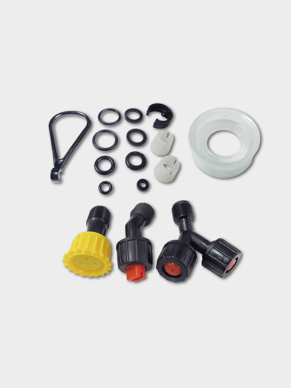 KIT BOQUILLAS Y EMPAQUES FUMIGADORA ASIA 20 LTS