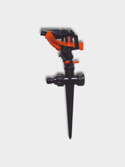 ASPERSOR PLASTICO CON ESTACA 1/2" - GIRO TOTAL/PARC.