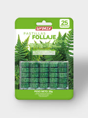 FORZA PASTILLAS FOLLAJE  X 25