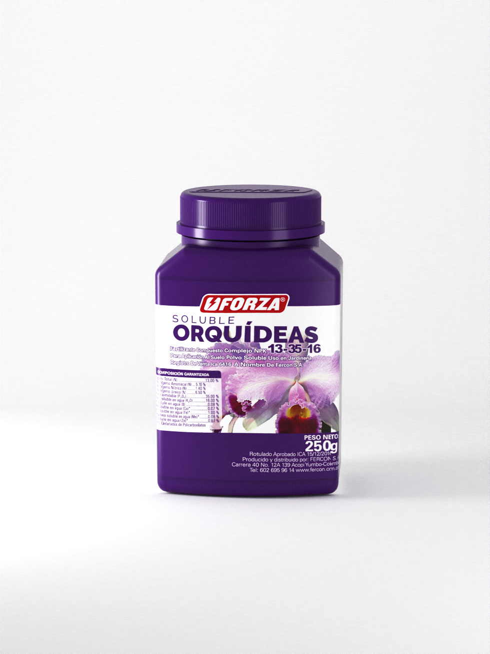 FORZA SOLUBLE ORQUÍDEAS  X 250 G