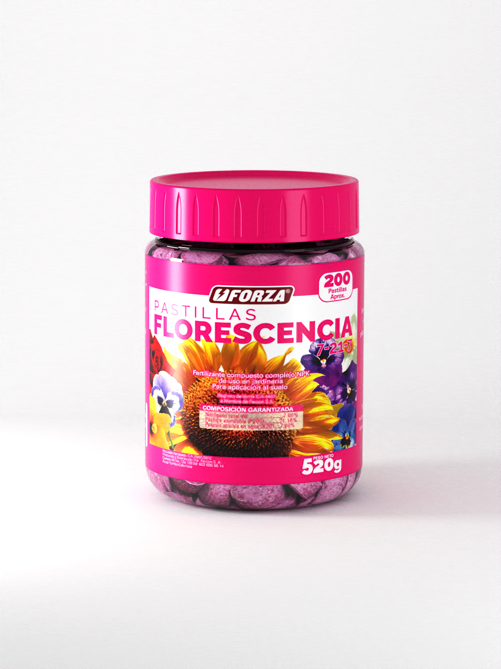 FORZA PASTILLAS FLOR  X 200
