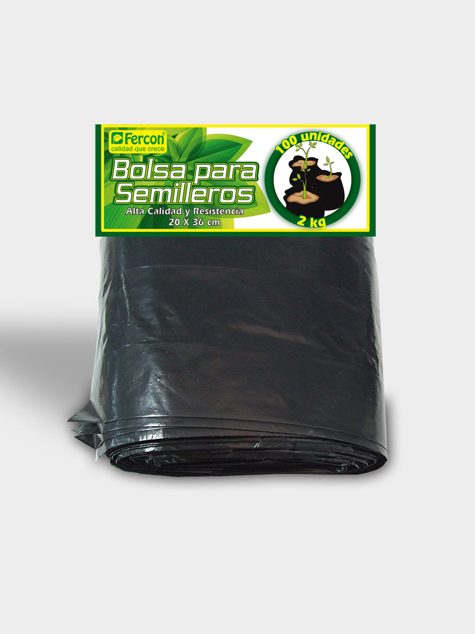 BOLSA SEMILLERO 20 x 36 (2 KG) CAL 1.5" PAQU. X 100