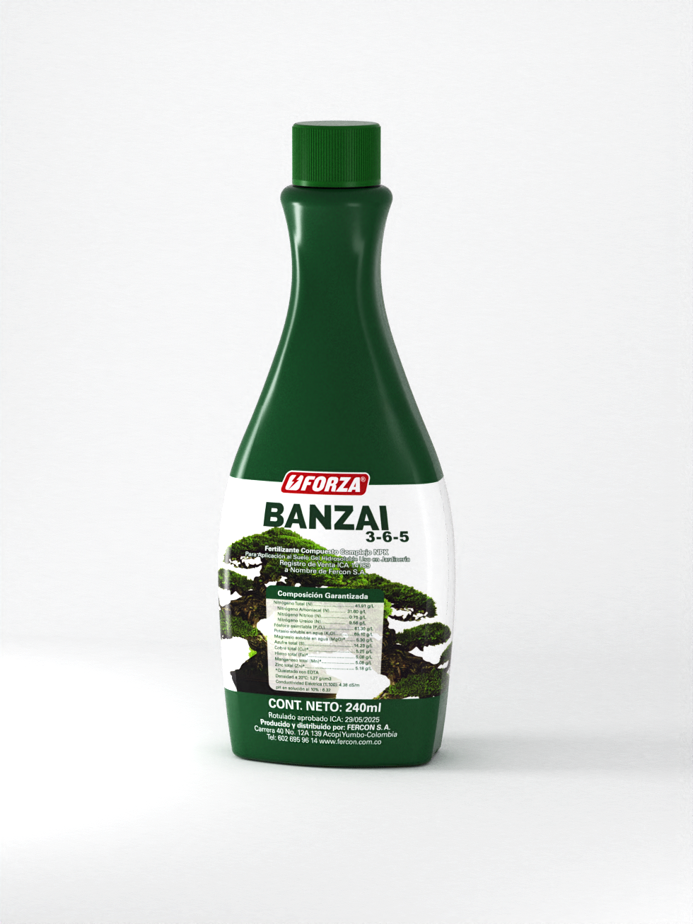 FORZA LÍQUIDO BANZAI X 240 ML