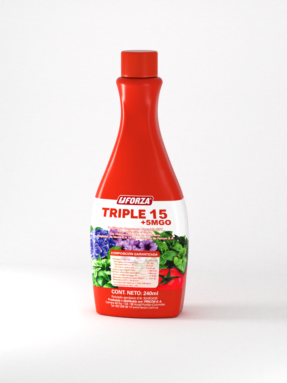 FORZA LíQUIDO TRIPLE 15 X 240 ML