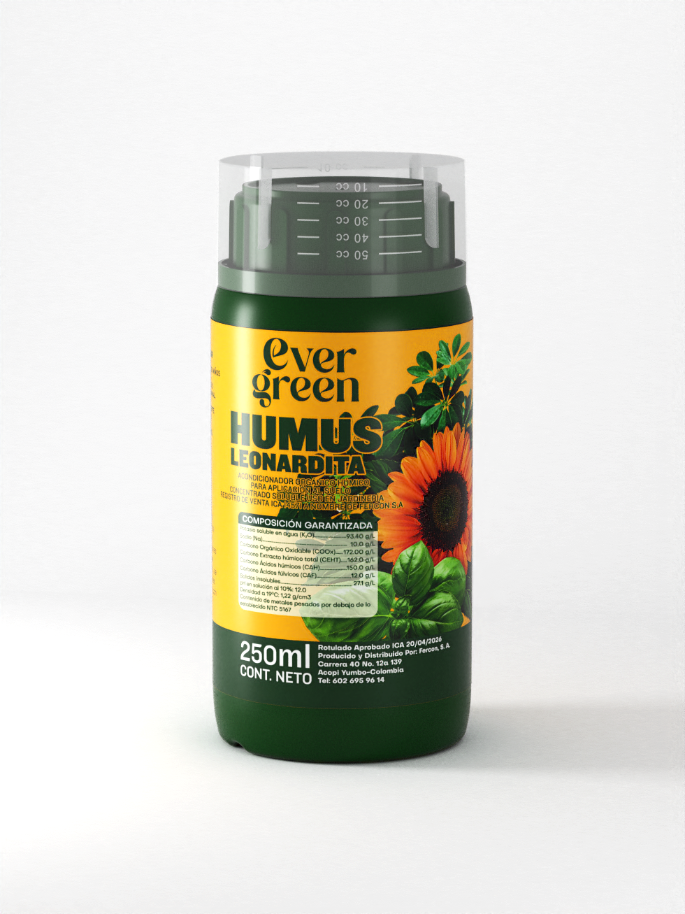 EVERGREEN HUMUS X 250 ML