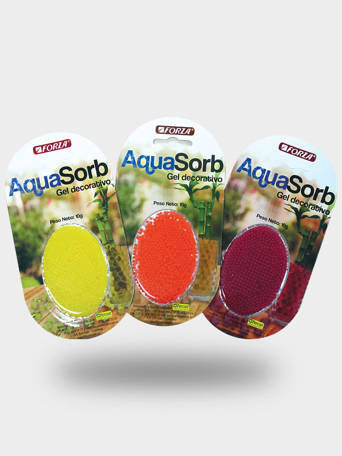 AQUASORB PERLAS X 10 GR SURTIDO