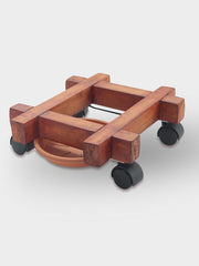 BASE MADERA INMUNIZADA + PLATO NUMERAL