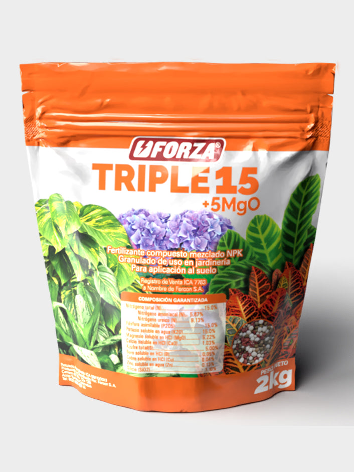 FORZA GRANULADO TRIPLE 15  x 2 KG