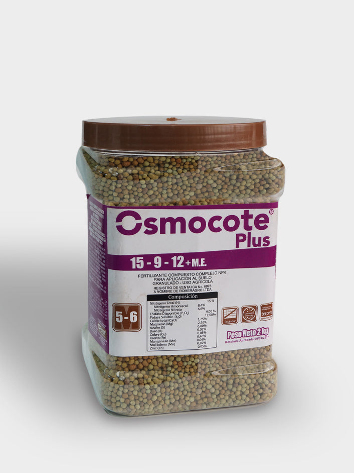 FERTILIZANTE OSMOCOTE 5-6M X 2 KG