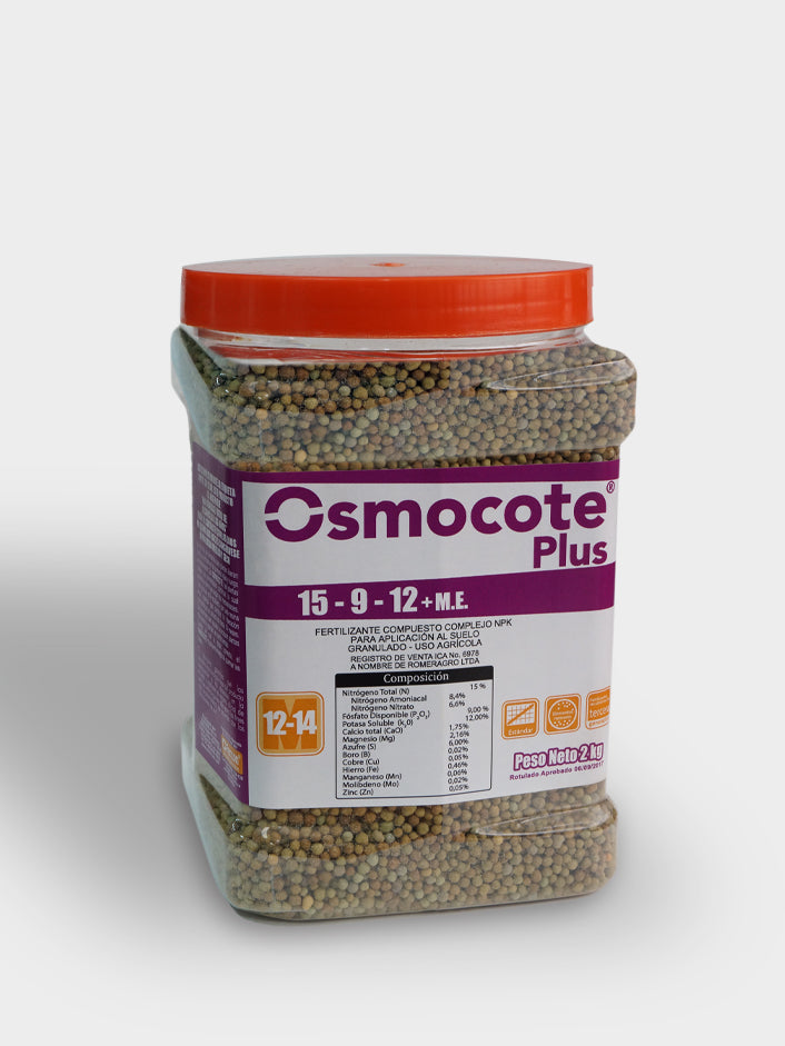 FERTILIZANTE OSMOCOTE 12-14M X 2 KG