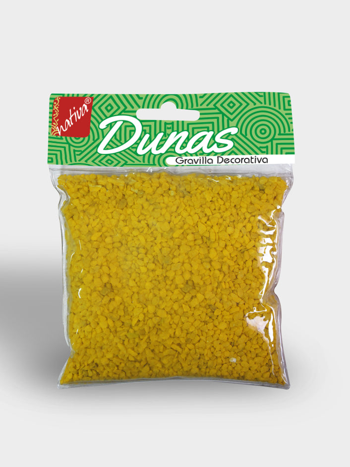 GRAVILLA  DECO AMARILLO VIVO  X 500G