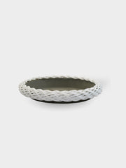 PLATO TEJIDO 21CM BLANCO (DAGUA 22CM)