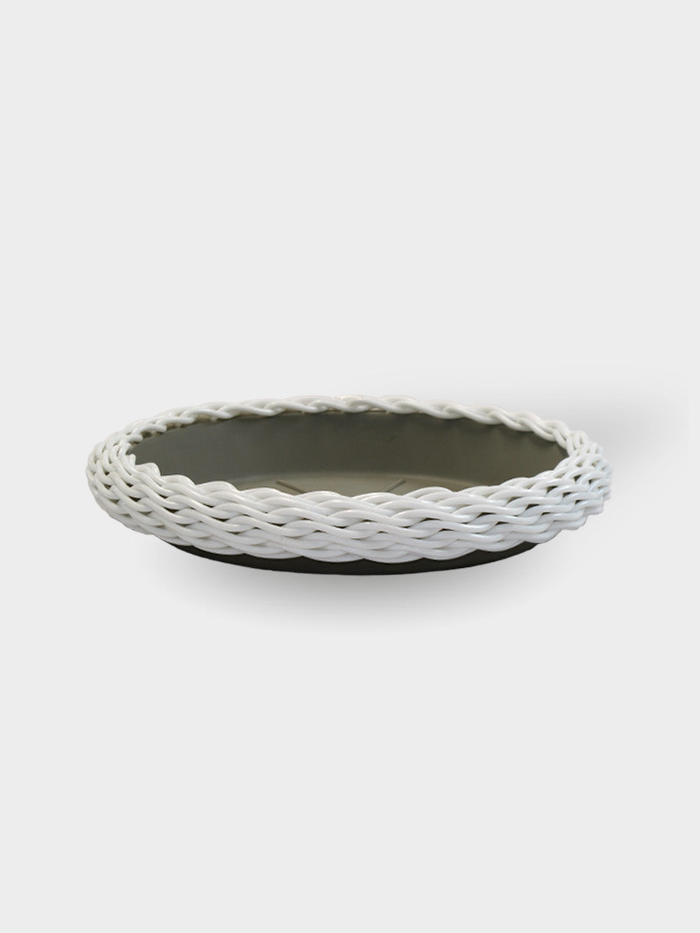 PLATO TEJIDO 29CM BLANCO (DAGUA 32CM)