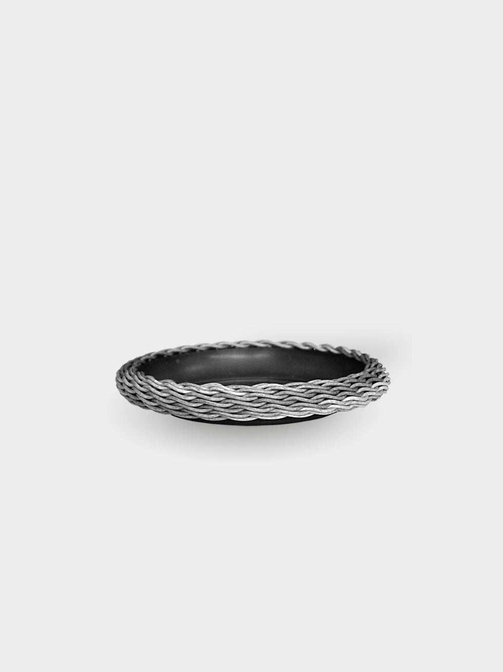 PLATO TEJIDO 15CM GRIS CLARO (DAGUA 14CM)