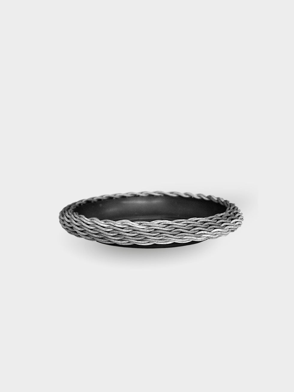 PLATO TEJIDO 17CM GRIS CLARO (DAGUA 18CM)