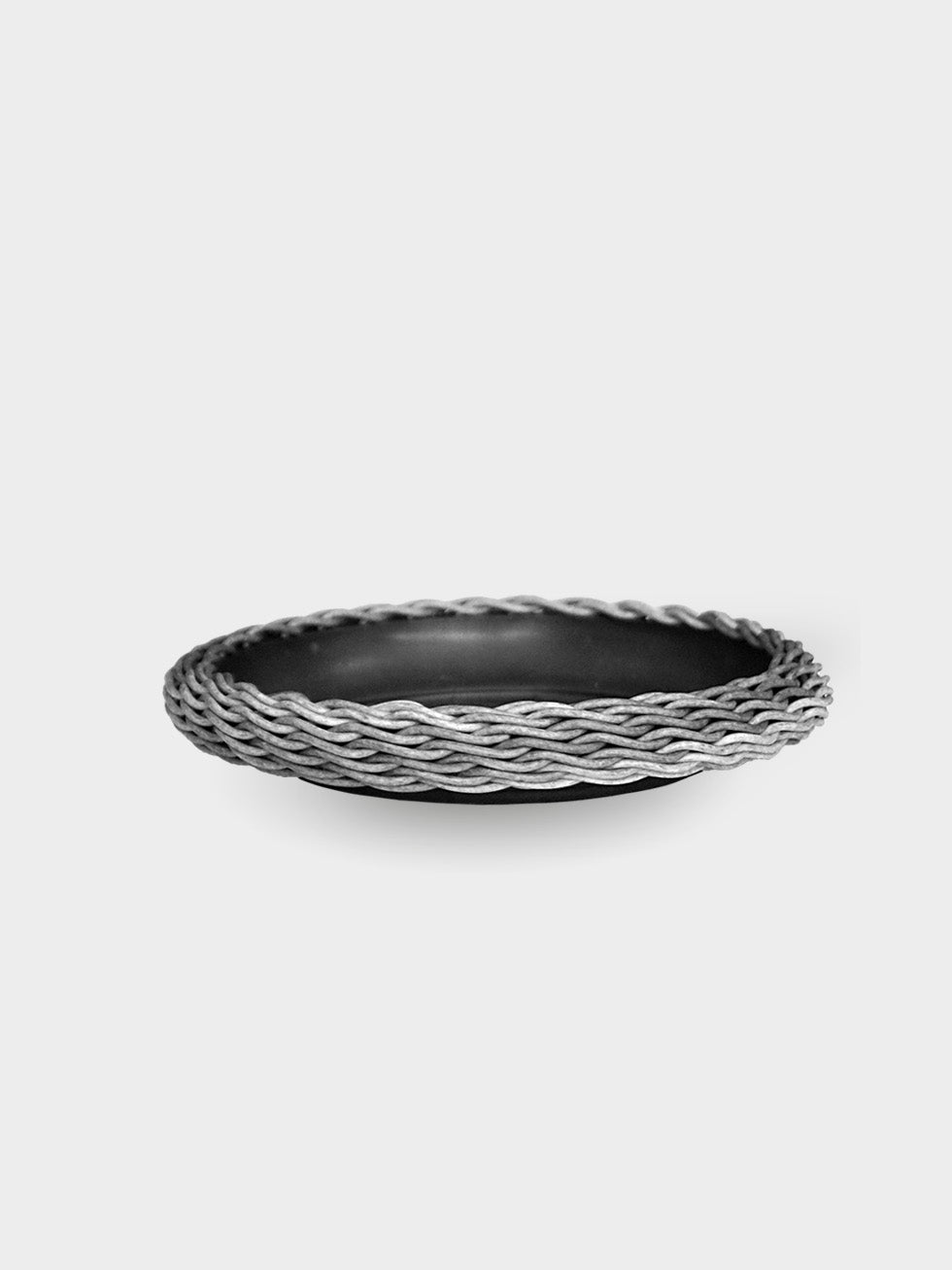 PLATO TEJIDO 23CM GRIS CLARO (DAGUA 26CM)