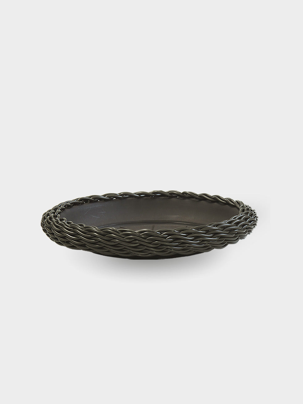 PLATO TEJIDO 23CM WENGUE (DAGUA 26CM)