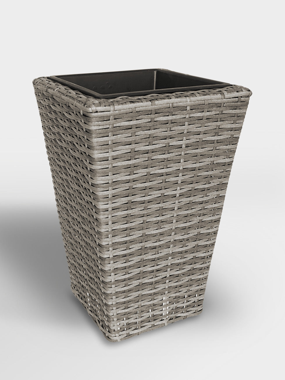 MACETA TEJIDA YOTOCO 50CM GRIS CLARO