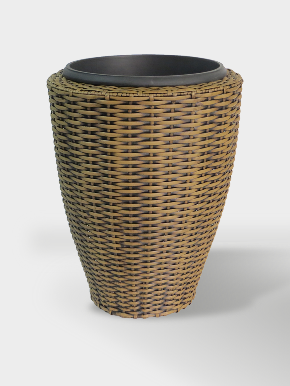 MACETA TEJIDA ZARZAL 50CM TERRA