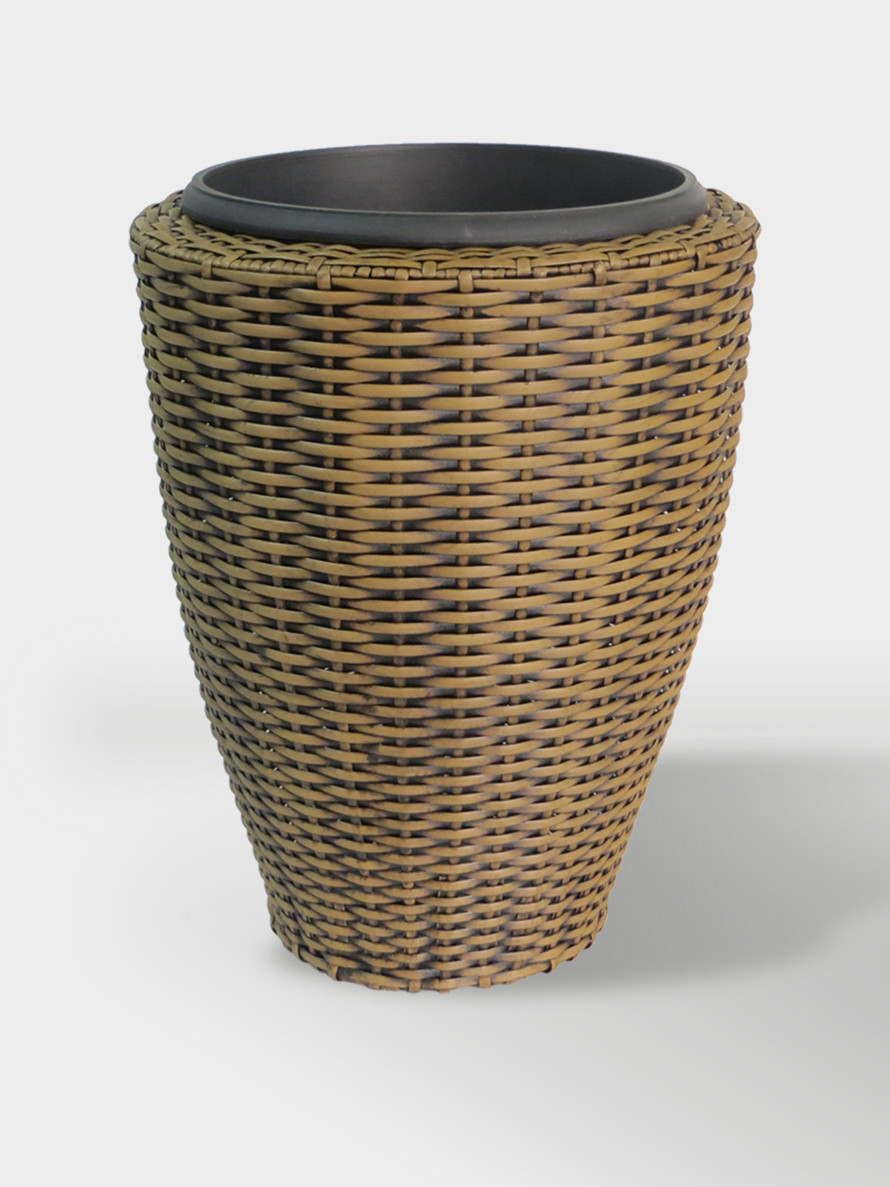 MACETA TEJIDA ZARZAL 65CM TERRA