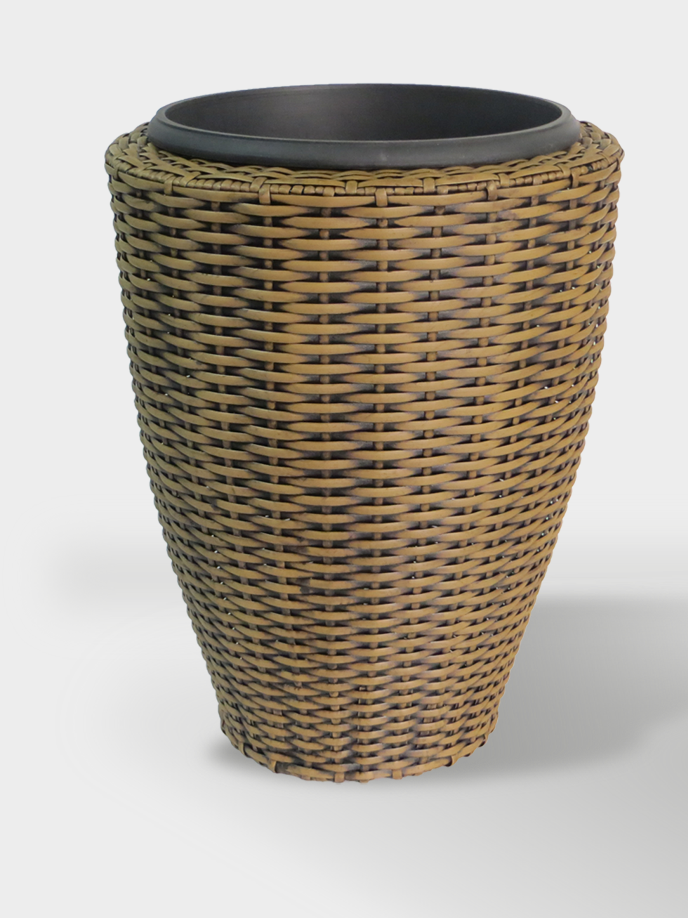 MACETA TEJIDA ZARZAL 80CM TERRA