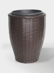 MACETA TEJIDA ZARZAL 50CM WENGUE