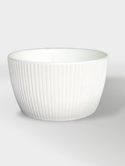 MACETA ECO BOWL TOSCANA BLANCO