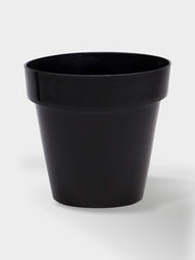 MACETA MILAN 18 NEGRO