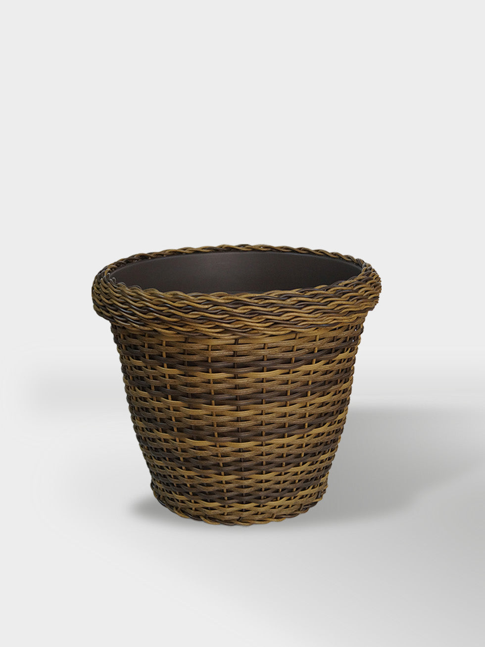 MACETA TEJIDA DAGUA 22CM CAFE
