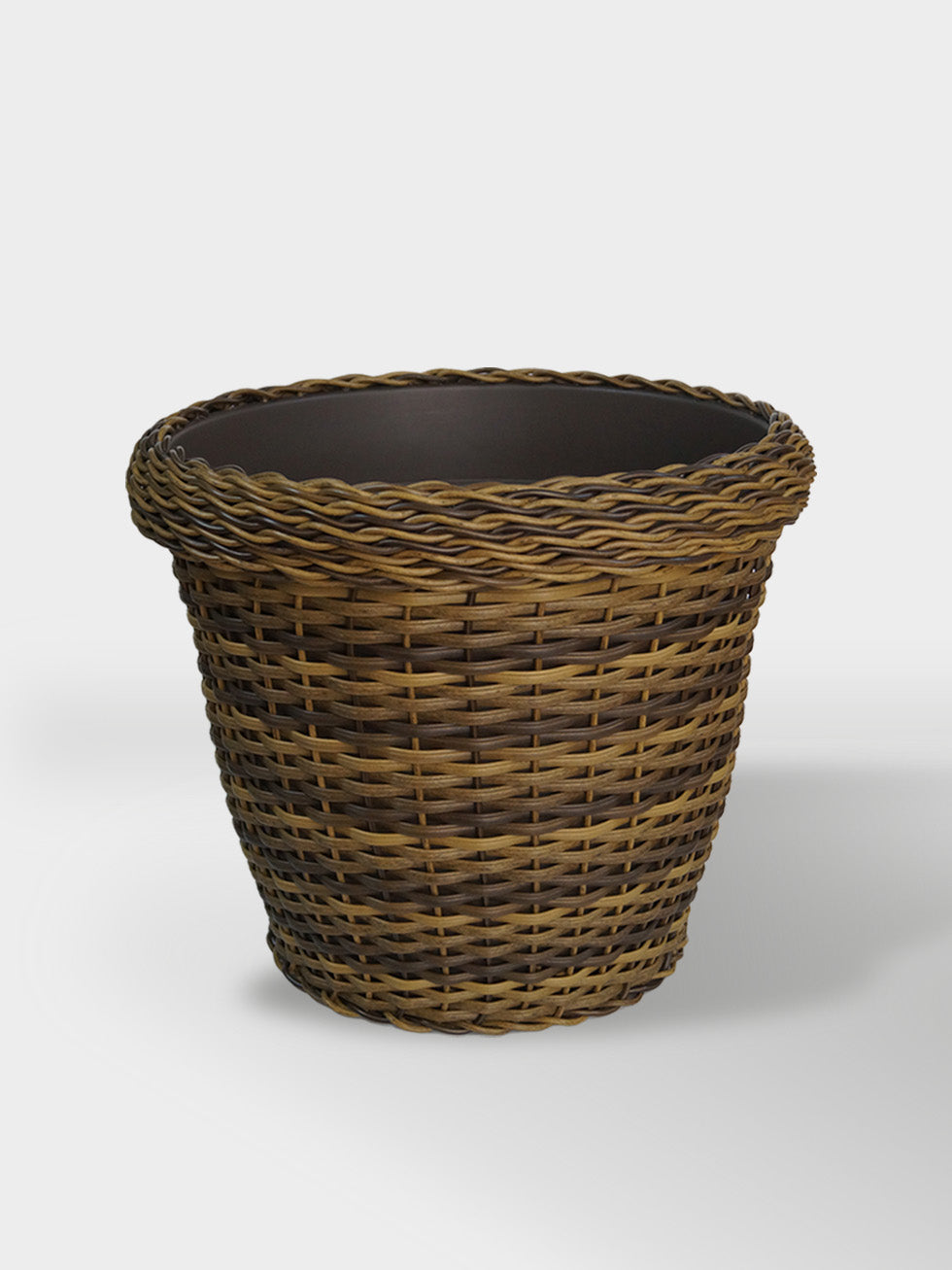 MACETA TEJIDA DAGUA 32CM CAFE