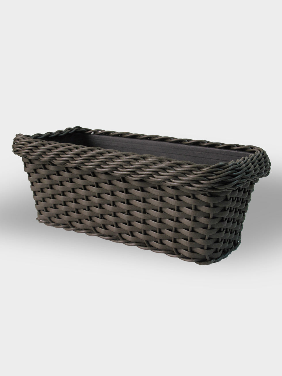 JARDINERA TEJIDA CALIMA 35CM WENGUE