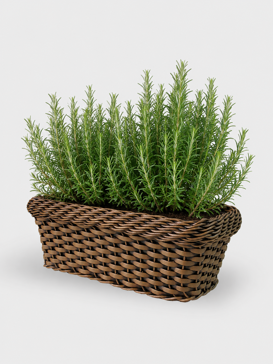JARDINERA TEJIDA CALIMA 40CM TERRA
