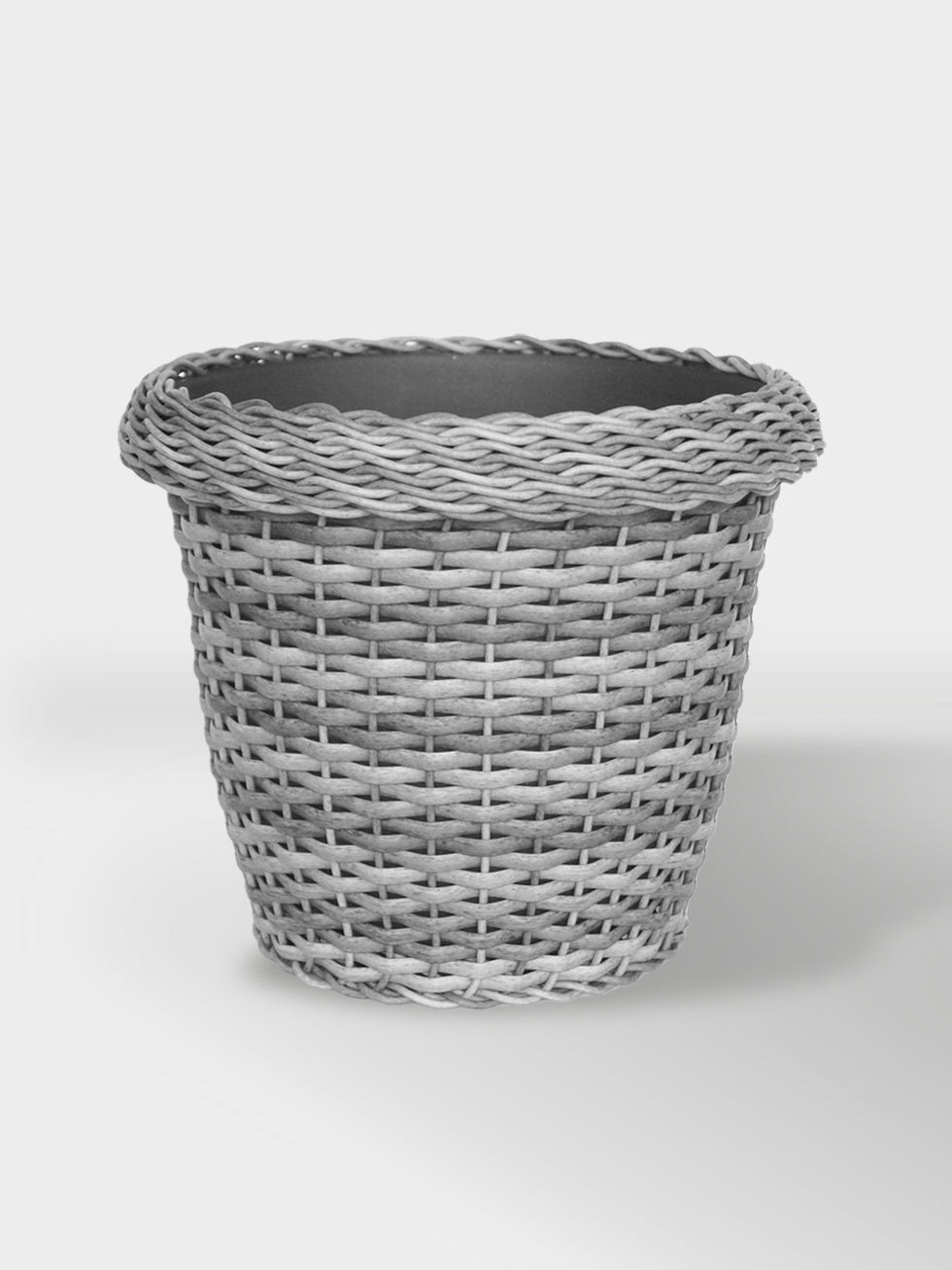 MACETA TEJIDA DAGUA 32CM GRIS CLARO