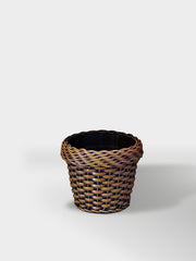 MACETA TEJIDA DAGUA 14CM TERRA