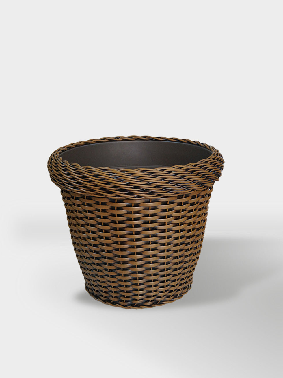 MACETA TEJIDA DAGUA 22CM TERRA