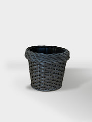 MACETA TEJIDA DAGUA 18CM WENGUE